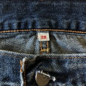 Levi's Skirts - Levi short dark jean skirt Levi's Skirts - Levi short dark jean skirt
